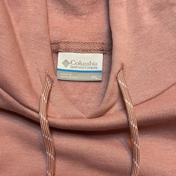 Columbia Women’s XL Aldermore Hoodie Pink Front Pocket New MSRP $79 - Picture 6 of 10